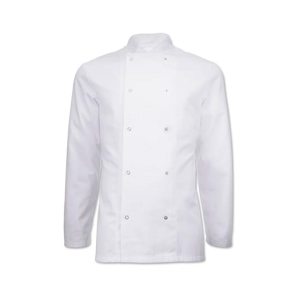 Long Sleeve Chef Jacket_WW019_White