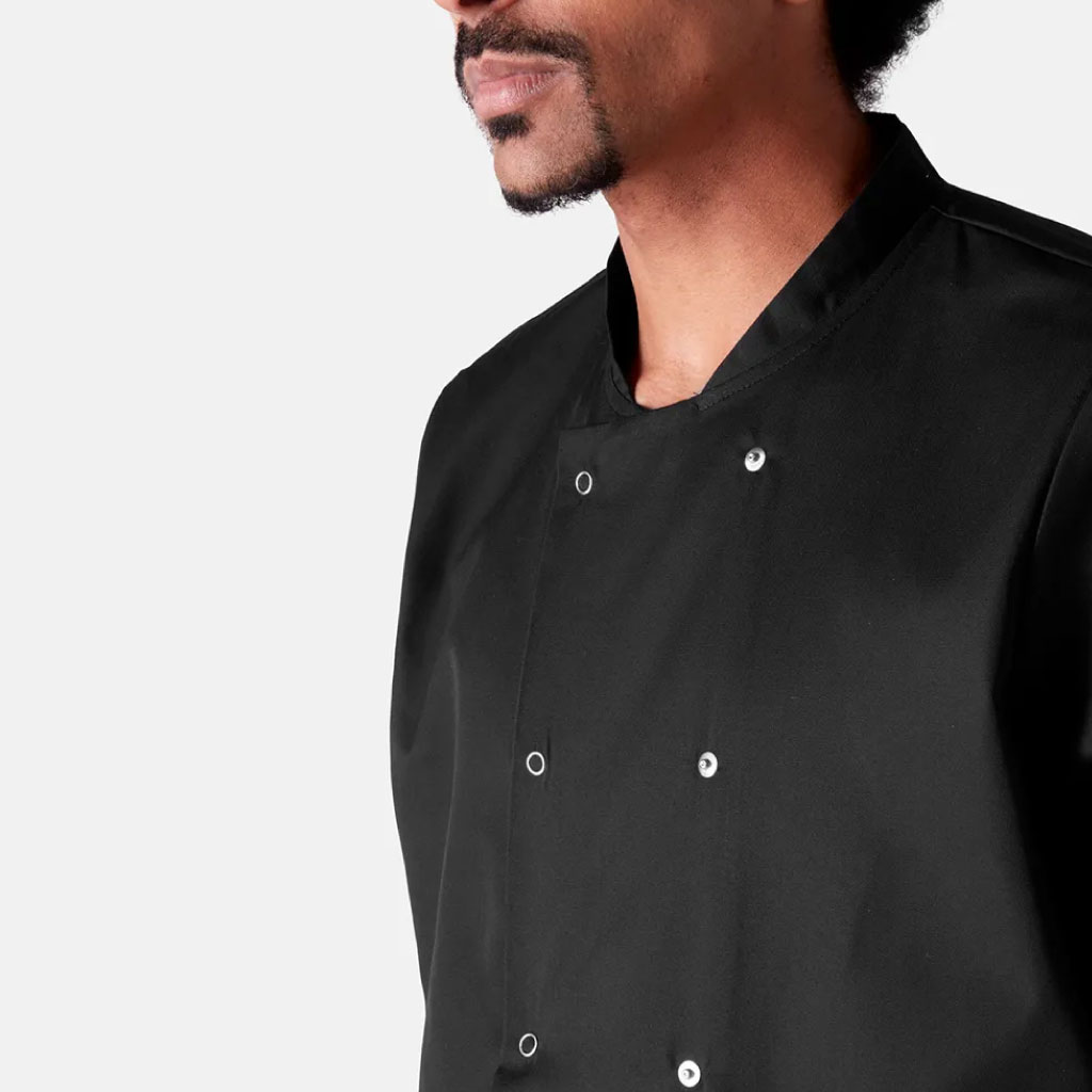Long Sleeve Chef Jacket_WW019_1_Black