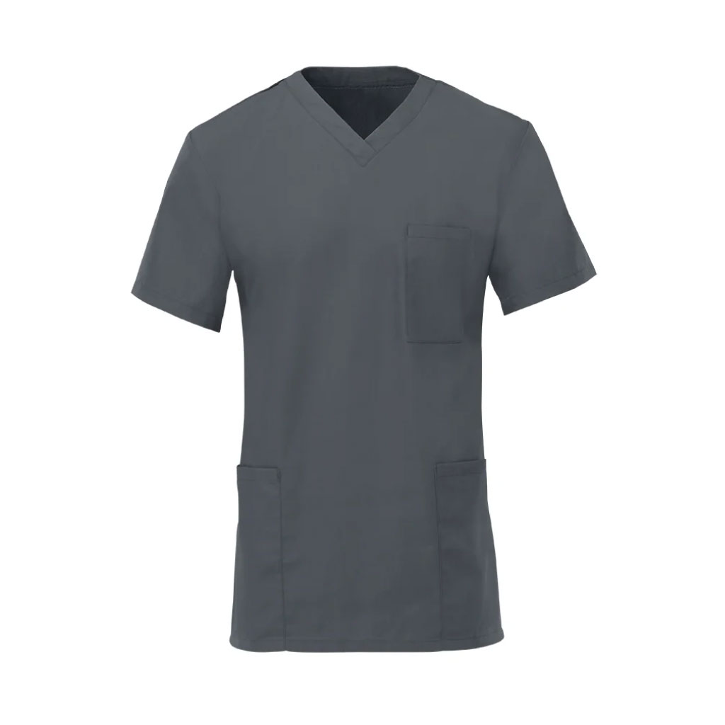 Unisex Lightweight Scrub Tunic Top_WW020_Convoy Grey