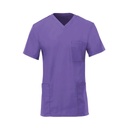 Unisex Lightweight Scrub Tunic Top_WW020_Purple