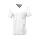 Unisex Lightweight Scrub Tunic Top_WW020_White