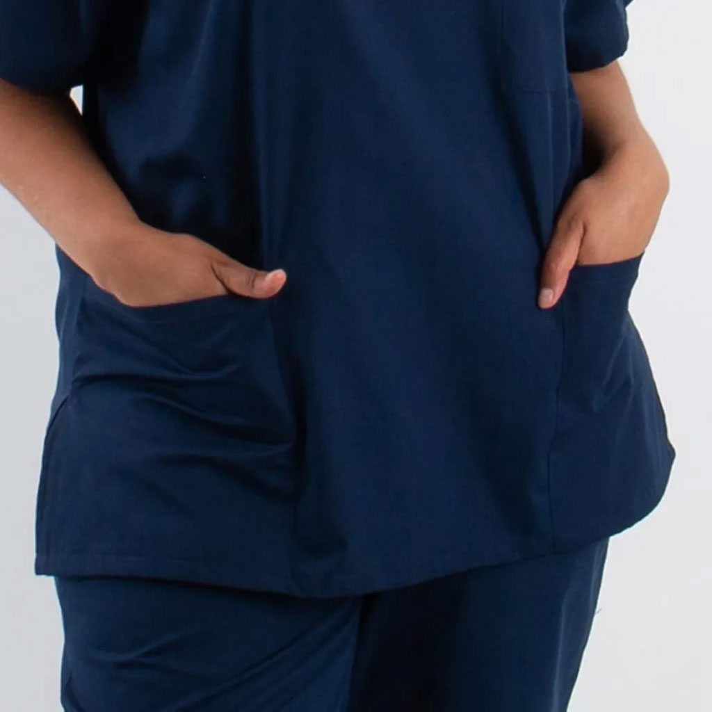 Unisex Lightweight Scrub Tunic Top_WW020_1_Bright Royal