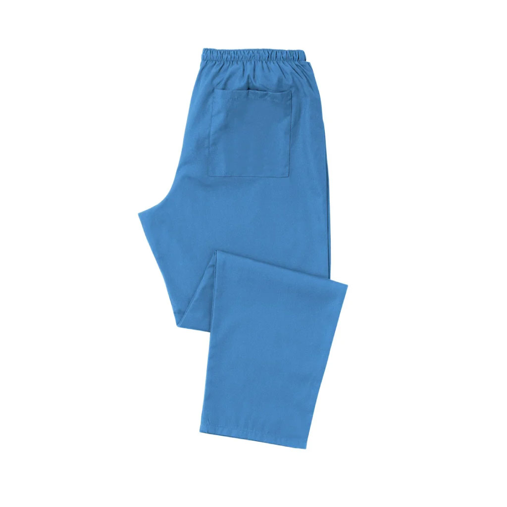 Lightweight Unisex Scrub Trousers_WW021_Hospital Blue