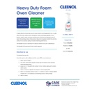 Cleenol Heavy Duty Foam Oven Cleaner - 750ml (Pack of 6)