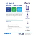 Cleenol Lift Bath & Washroom Cleaner Heavy Duty Refill Flask - 750ml