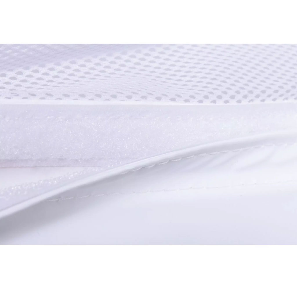MRSA-Resistant Full Length Mesh Bed Rail  Protectors with Hook & Loop 86 x 201 x 2cm