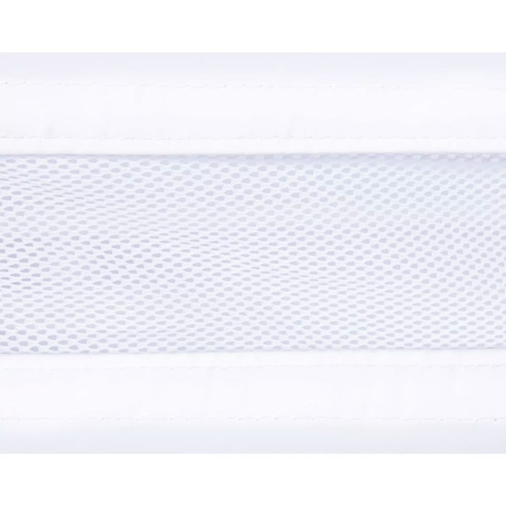 MRSA-Resistant Full Length Mesh Bed Rail  Protectors with Hook & Loop 86 x 201 x 2cm