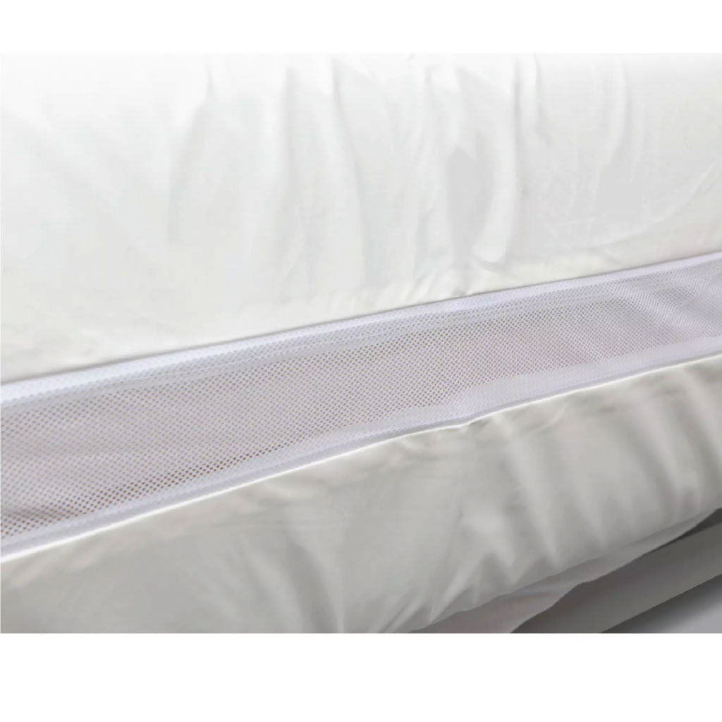 MRSA-Resistant Full Length Mesh Bed Rail  Protectors with Hook & Loop 86 x 201 x 2cm