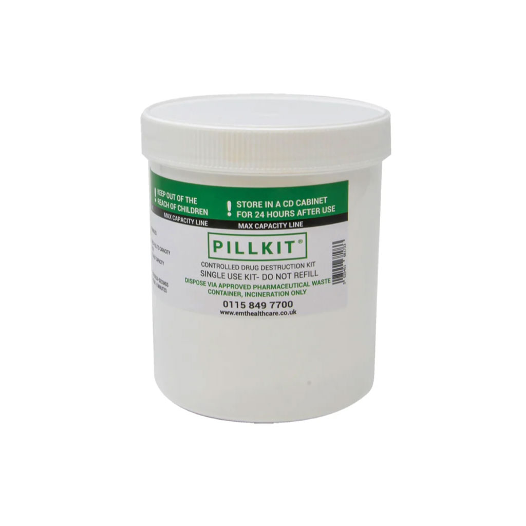 250ml Controlled Drug Destruction Kit - Drug Destruction product from Care Express
