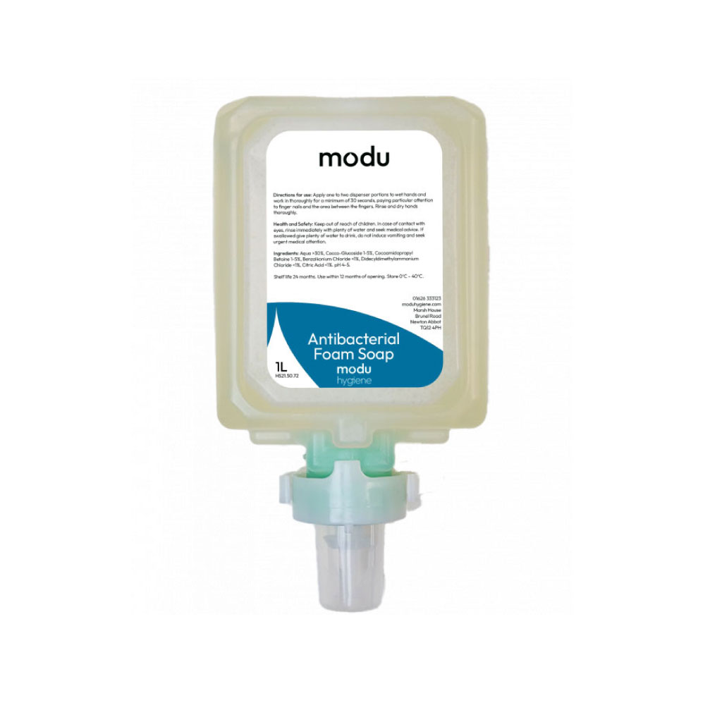 Antibacterial Foam Soap 6x1L Cartridges Care Express