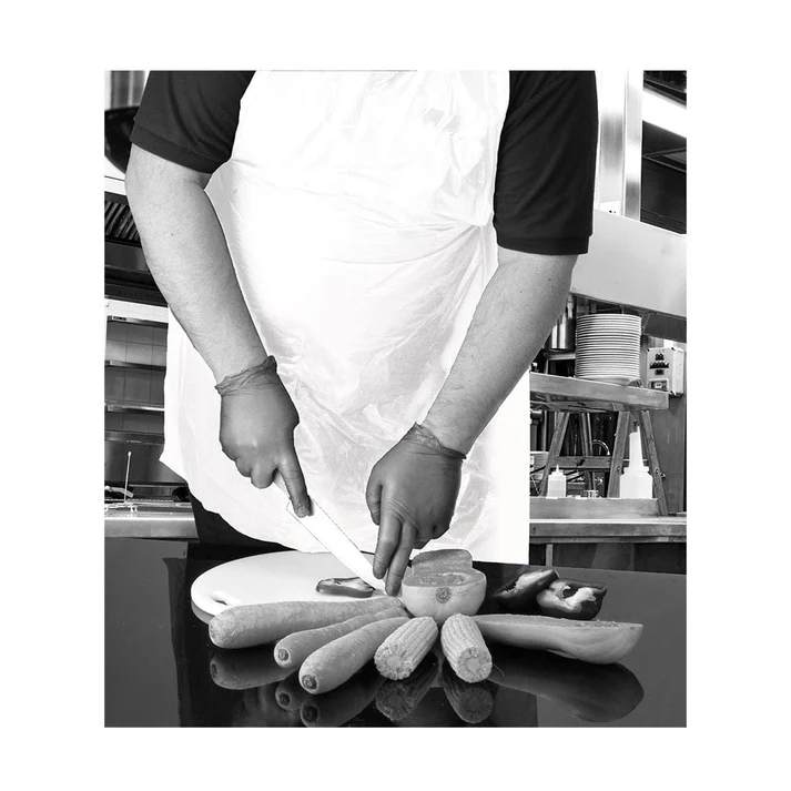 Apron White Disposable Flat Pack 10 Micron - Aprons and PPE product from Care Express
