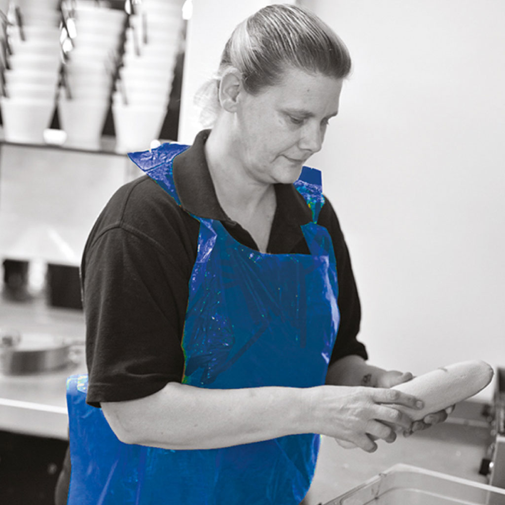 Aprons Disposable Rolls Blue 10 Micron - Aprons and PPE product from Care Express