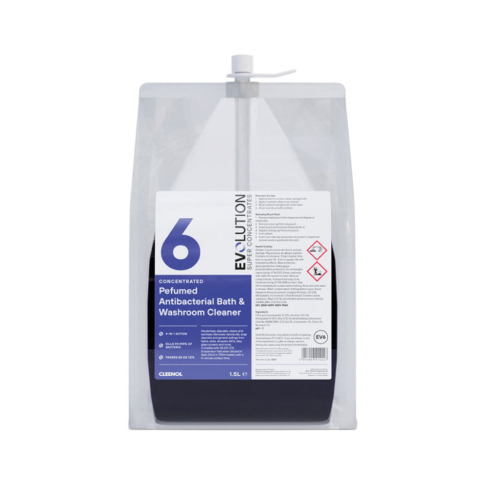 Bath & Washroom Cleaner 2x1.5 Litre for Surface Cleaning cleaning supplies Care Express