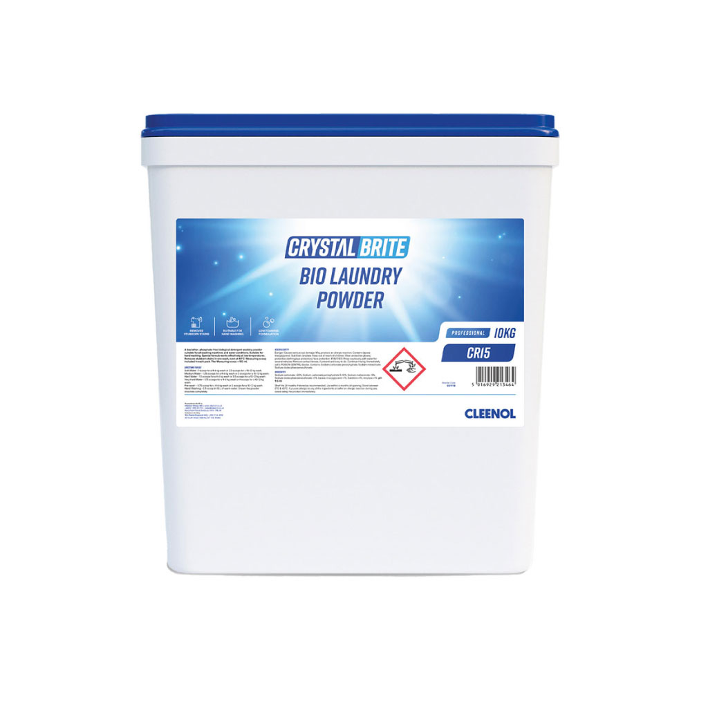 Crystalbrite Biological Laundry Powder 10kg Care Express