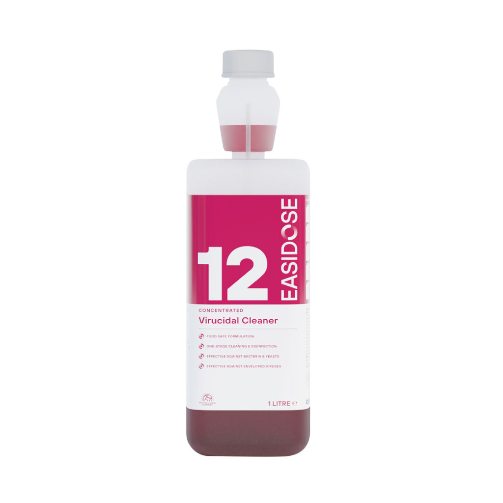 Easidose Concentrated Virucidal Cleaner 3x1L for Surface Cleaning cleaning supplies Care Express