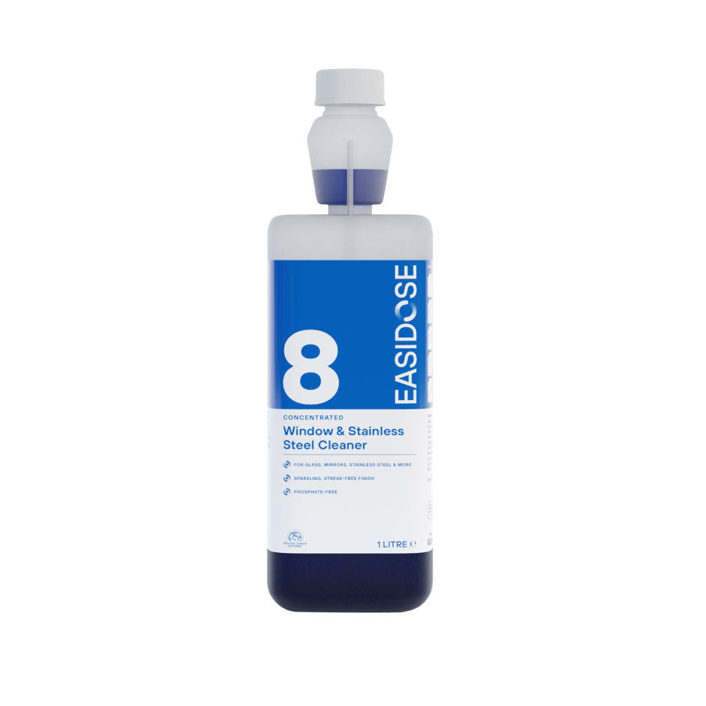 Easidose Window and Stainless Steel Cleaner 3x1L for Window Cleaning cleaning supplies Care Express