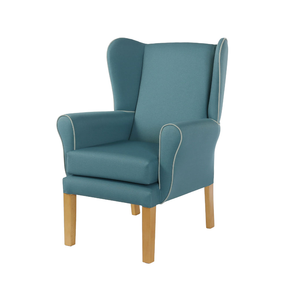 Ebor Essentials Oak Wing Chair