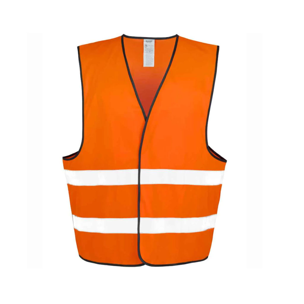 Essential Hi-Vis Safety Vest with Trim