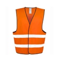 Essential Hi-Vis Safety Vest with Trim