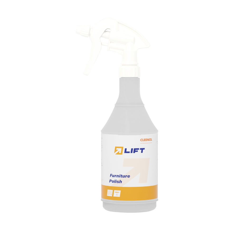 Cleenol Lift Furniture Polish Heavy Duty Refill Flasks - 750ml (Pack of 6)