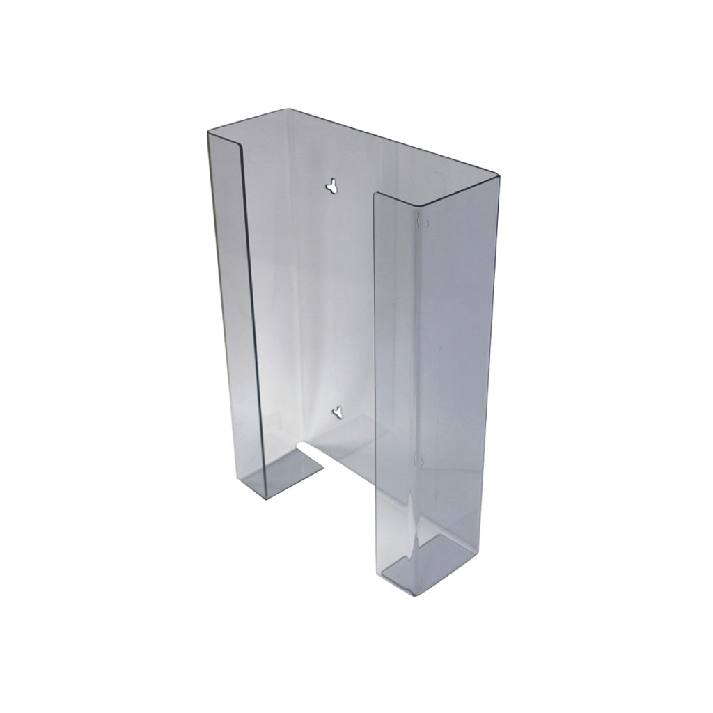 Glove Dispenser 3 Box Clear Plastic Large for Maintenance and Sundries cleaning supplies Care Express