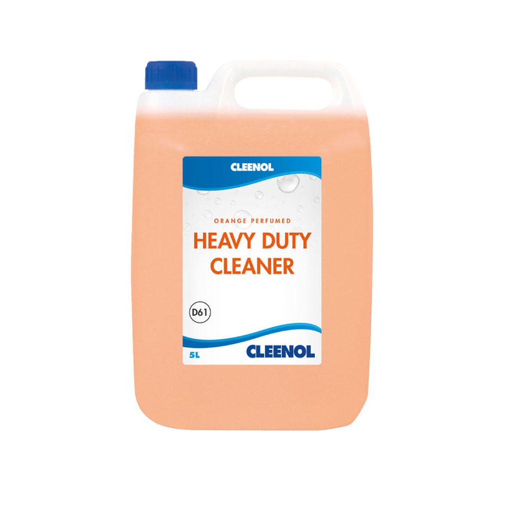Heavy Duty Cleaner (Orange Perfumed) 2x5L for Cleaning Products cleaning supplies Care Express