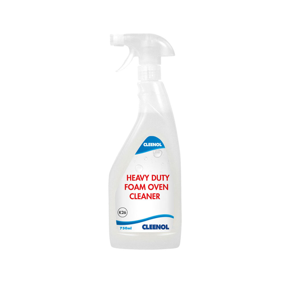 Cleenol Heavy Duty Foam Oven Cleaner - 750ml (Pack of 6)
