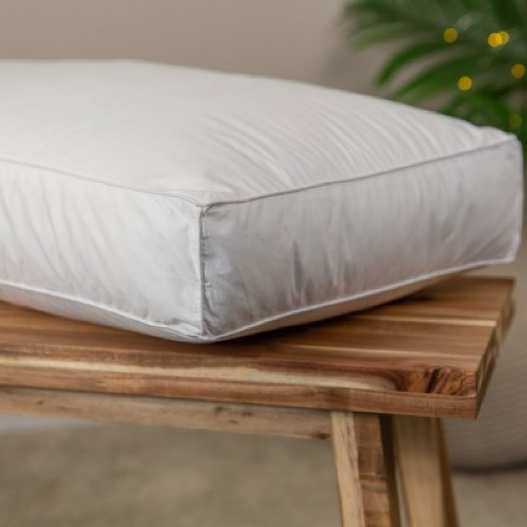 Hollowfibre Box Pillow Pair - 600GSM