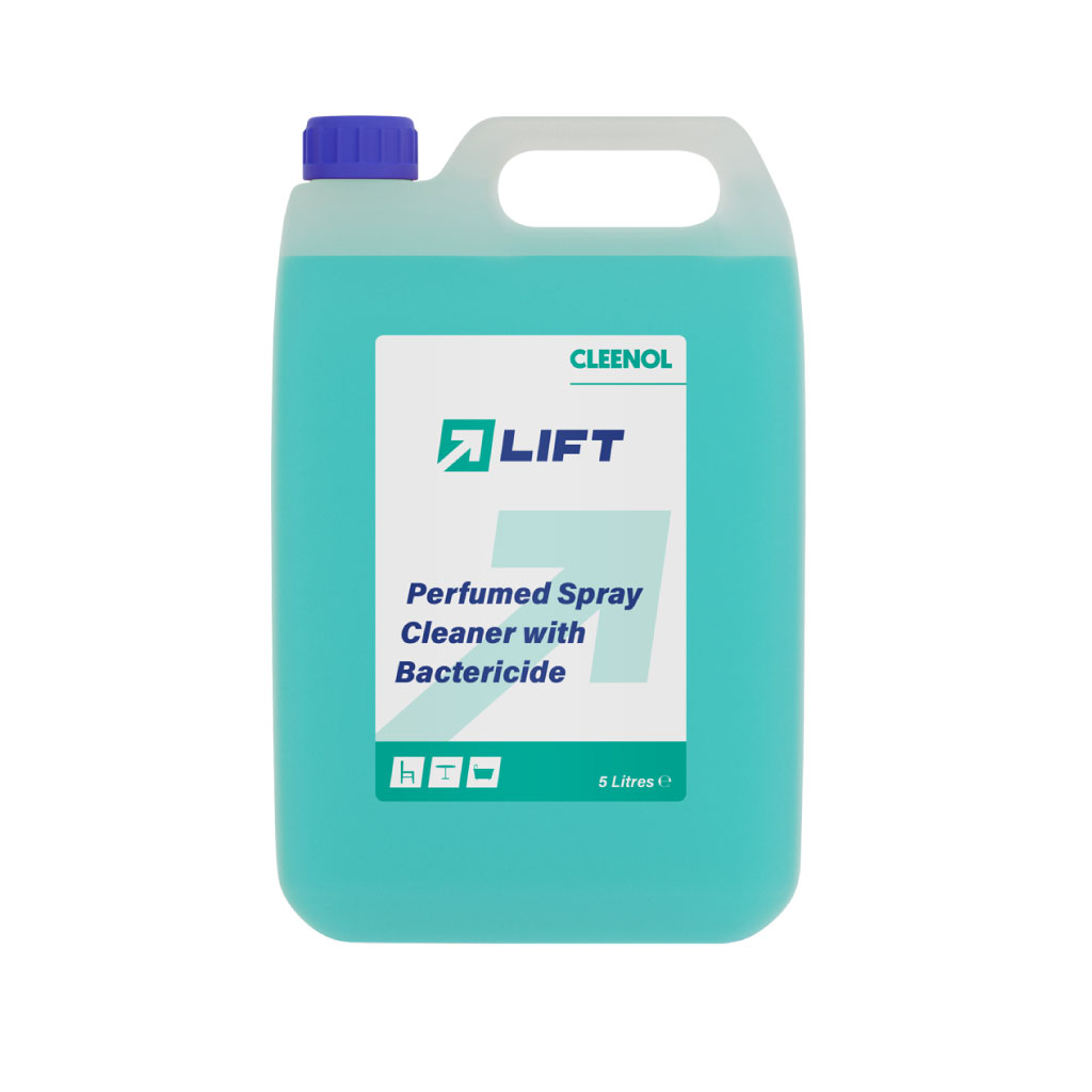 Cleenol Lift Perfumed Spray Cleaner & Bactericide - 5 Litre (Pack of 2)