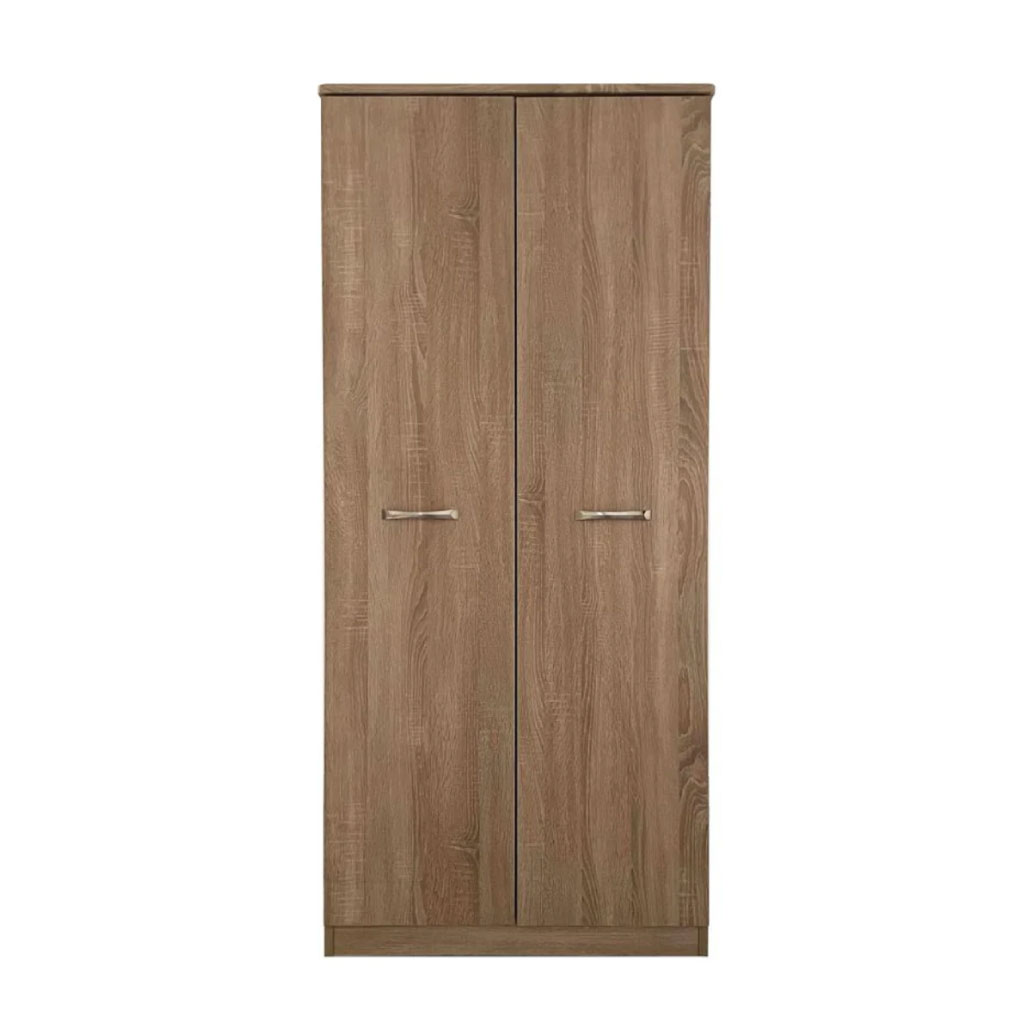 Oasis 2 Door Wardrobe - (H)1900 x (W)780 x (D)560