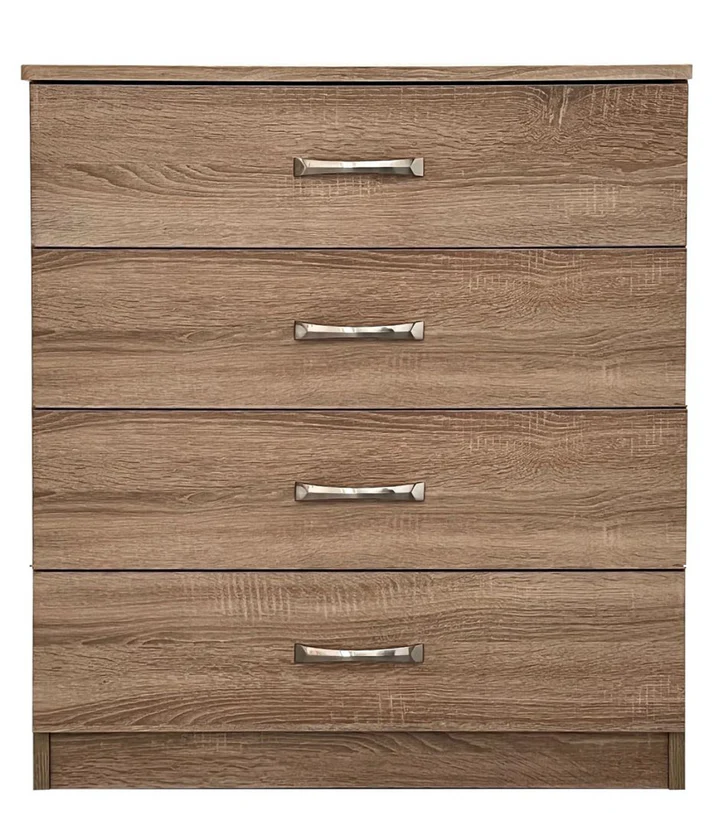Oasis 4 Drawer Wide Chest - (H)1010 x (W)780 x (D)420