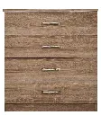 Oasis 4 Drawer Wide Chest - (H)1010 x (W)780 x (D)420