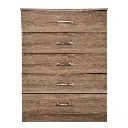 Oasis 5 Drawer Wide Chest - (H)1240 x (W)780 x (D)420