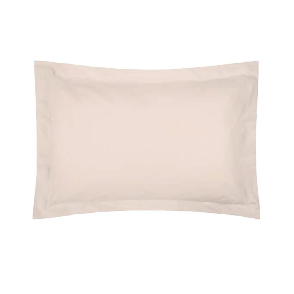 Cream flame retardant pillowcase pair for care homes Care Express