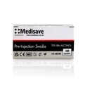 Professional 70% Alcohol IPA Pre-Injection Swabs (Pack of 100)
