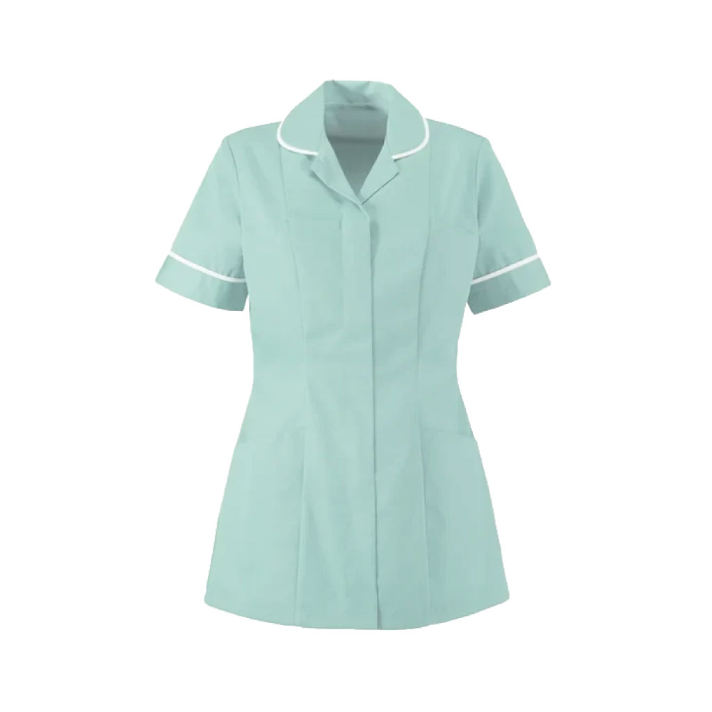 Round Collar Women Zip Tunic