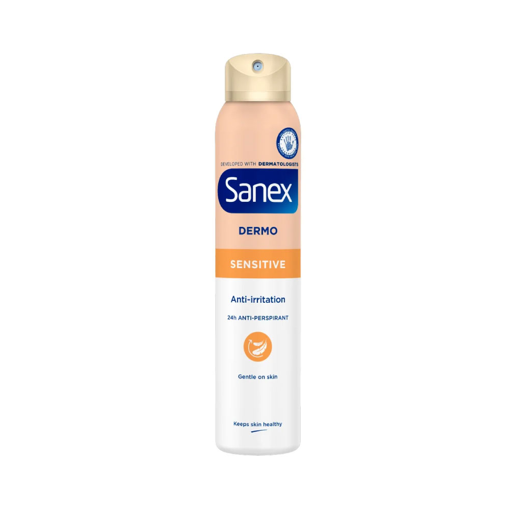 Sanex Deo Spray Dermo Sensitive-  200ml (Pack of 6)