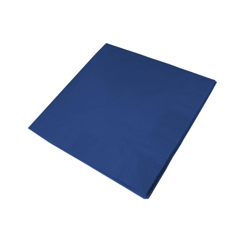 Serviette 33cm Indigo Blue 2 Ply - Kitchen Consumables product from Care Express
