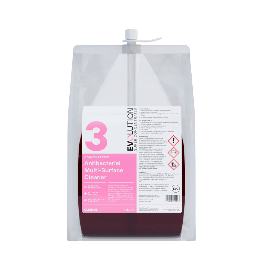 Surface Cleaner & Sanitizer 2x1.5L for Surface Cleaning cleaning supplies Care Express