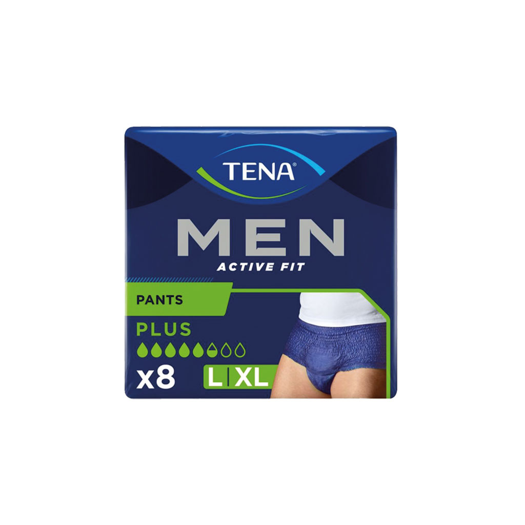 Tena Men Active Fit Pants Plus L and XL X8 - Tena Men product from Care Express