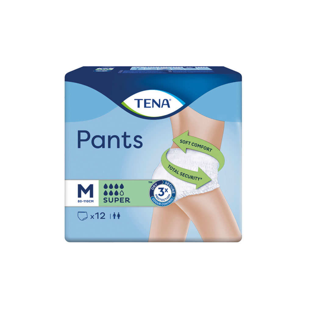 Tena Pants Super Medium X12 - Tena Pants Super product from Care Express