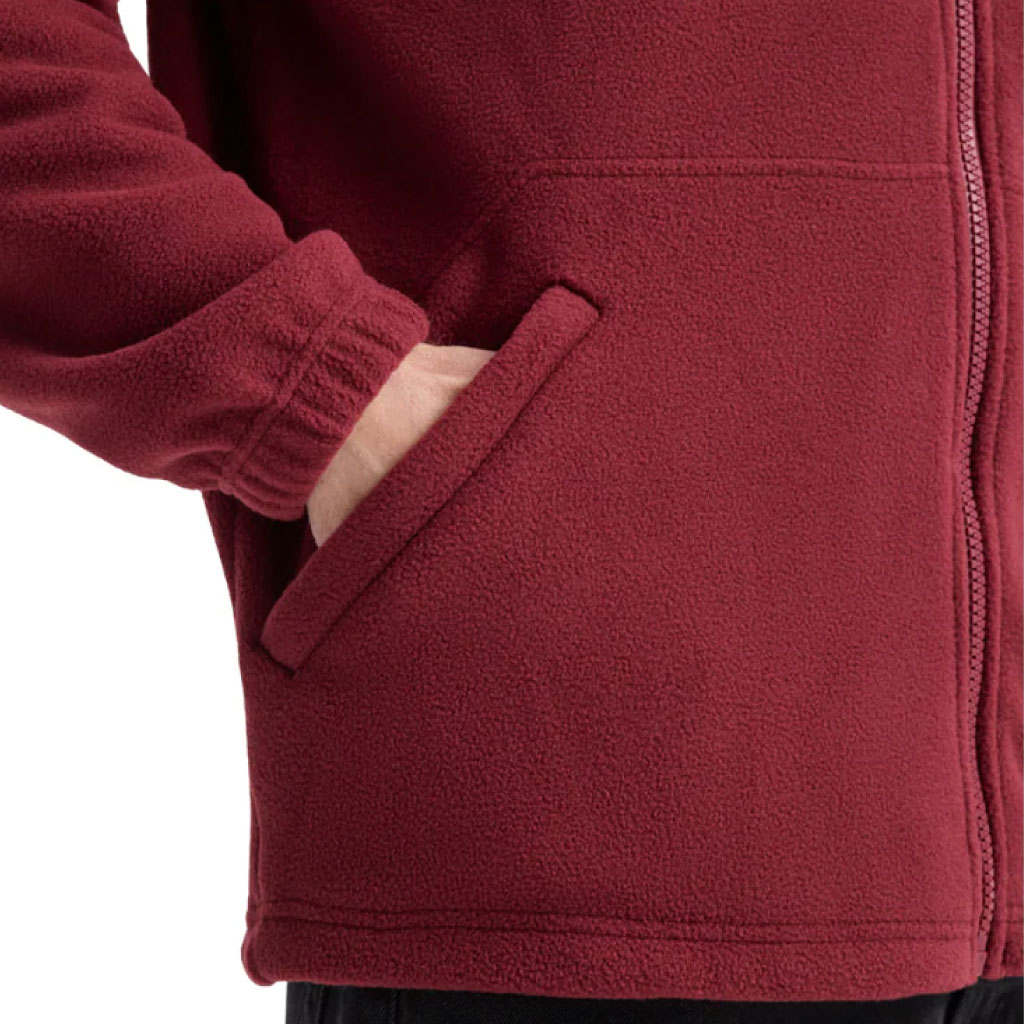 Unisex Zip-Up Fleece Jacket