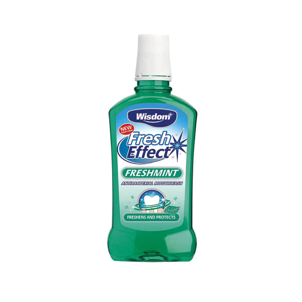 Wisdom Mouthwash Freshmint 500ml - Toiletries product from Care Express