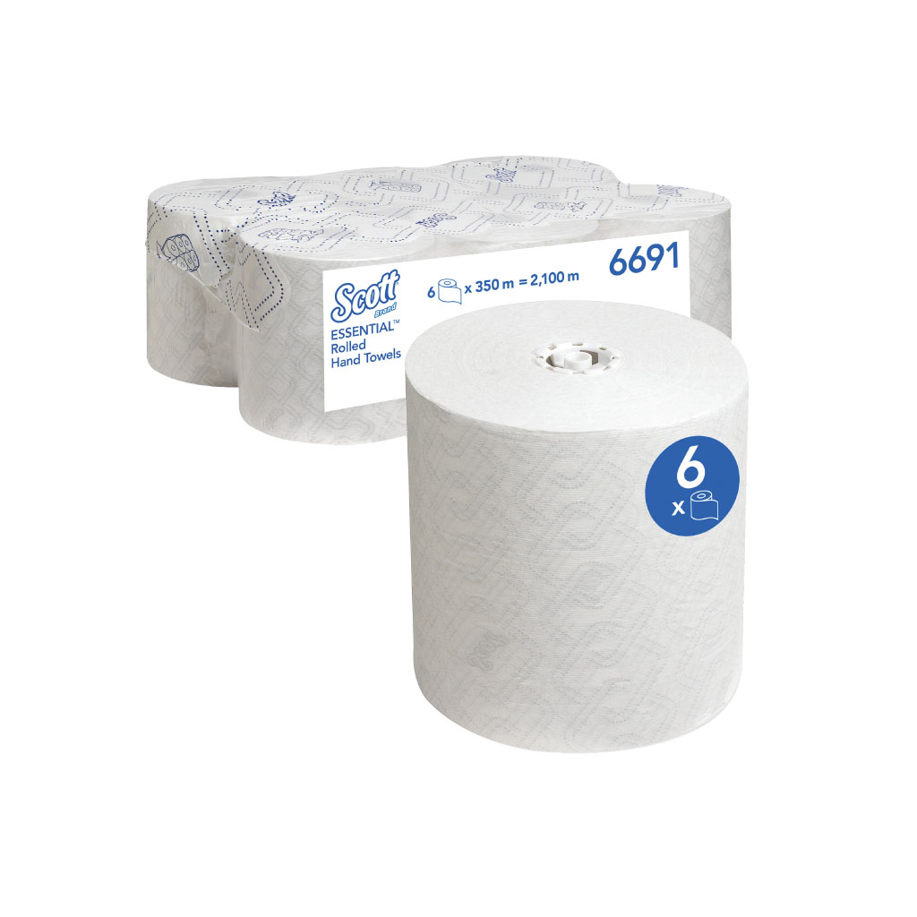 Scott Essential Rolled Paper Towels - 350m  Care Express