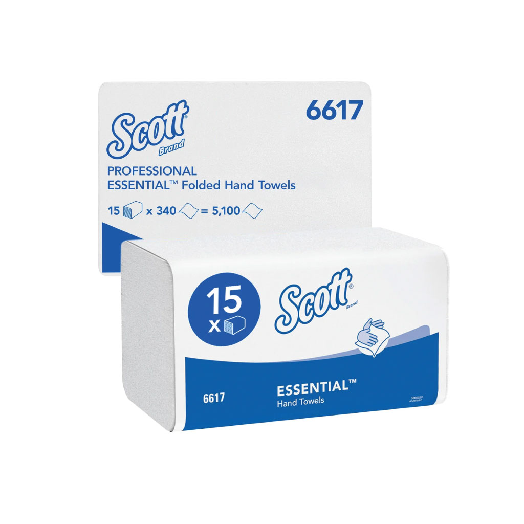 Scott Essential Compact Interfolded Hand Towels - 340 sheets  Care Express