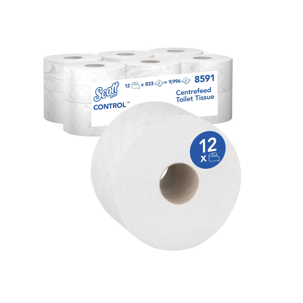 Scott Centrefeed 2 Ply Toilet Tissue - 833 Sheets  Care Express