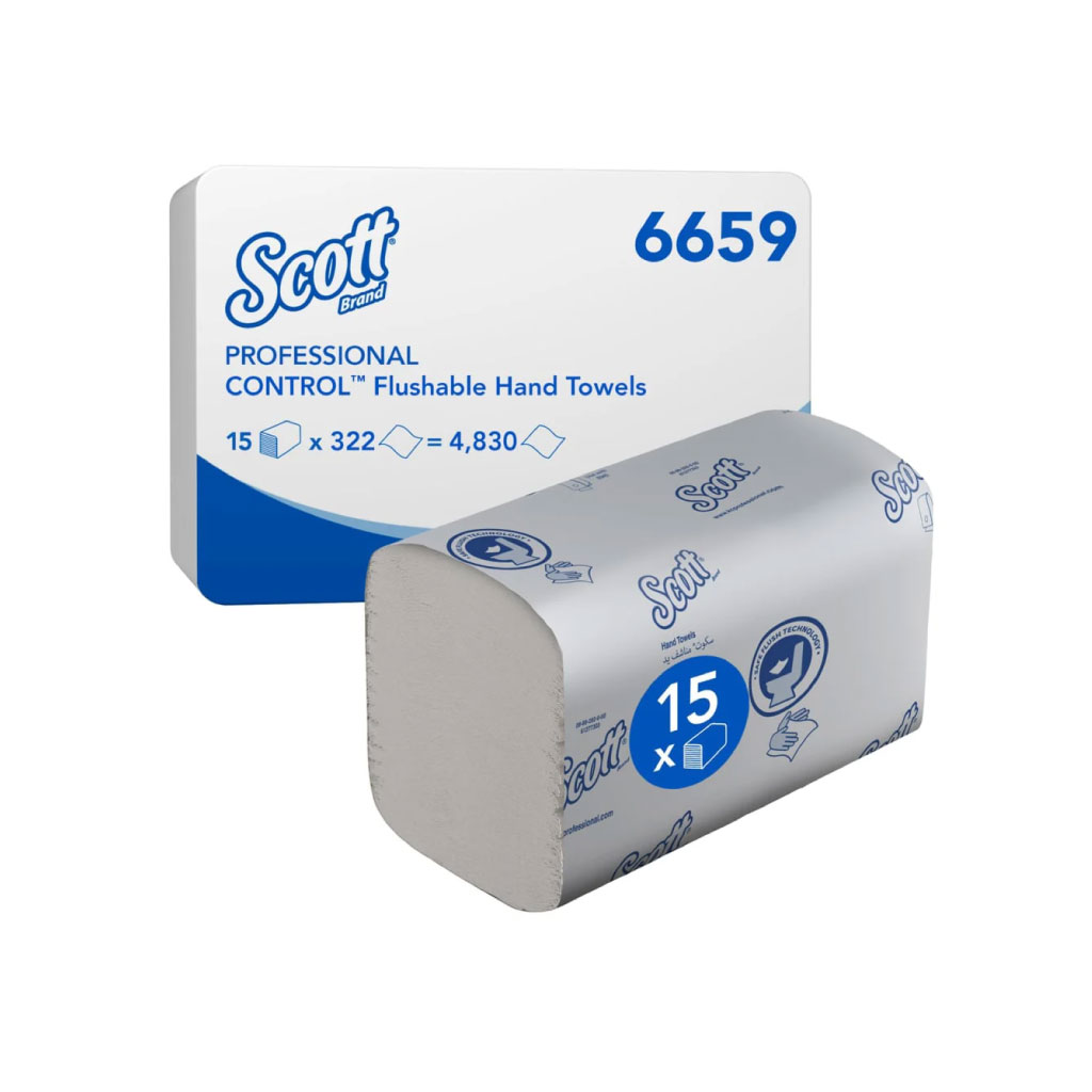 Scott Flushable Folded Hand Towels - 322 Towels  Care Express