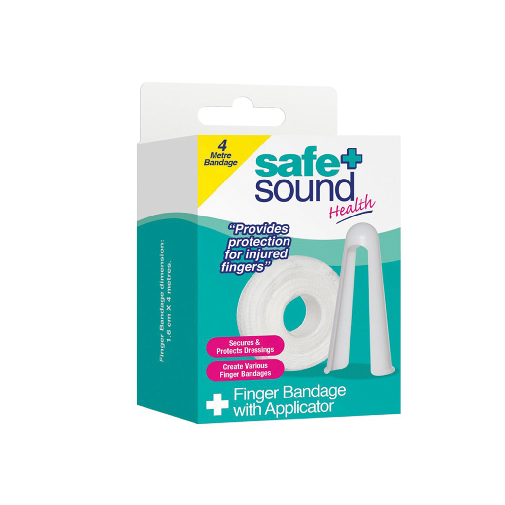 [MC183] Safe & Sound Finger Bandage & Applicator First Aid Essential (Pack of 6)