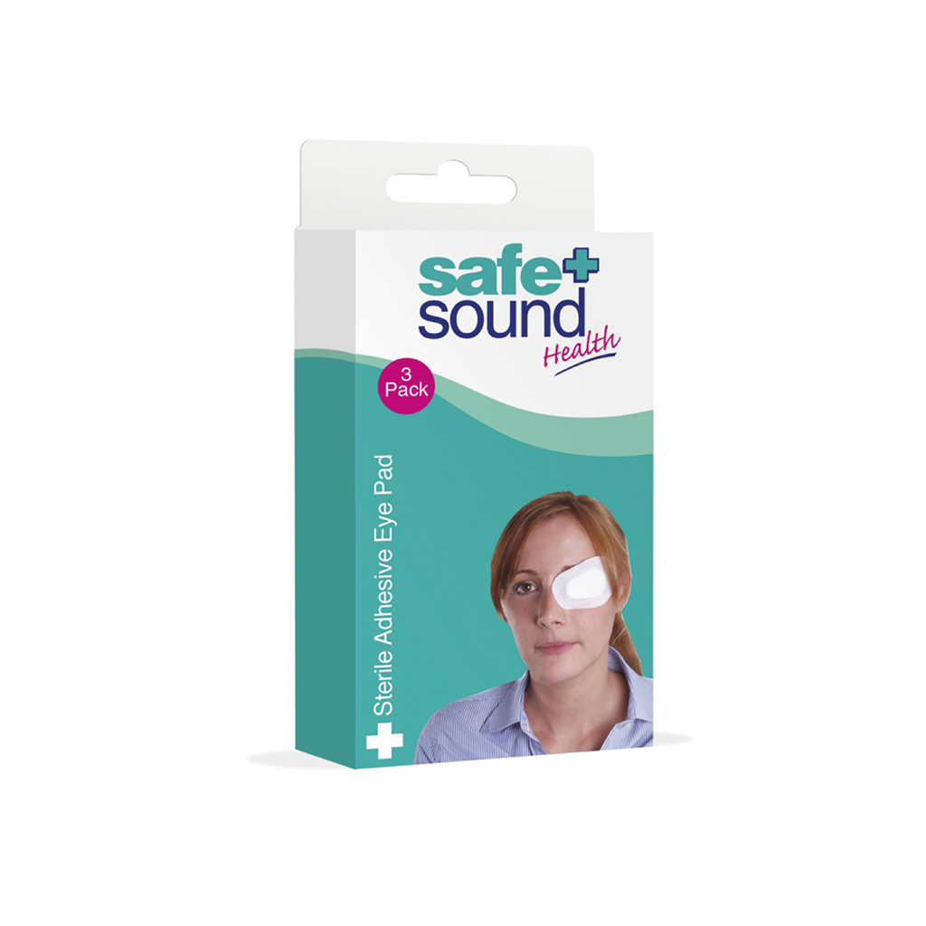 [MC182] Safe & Sound Adhesive Eye Pad (Pack of 6)