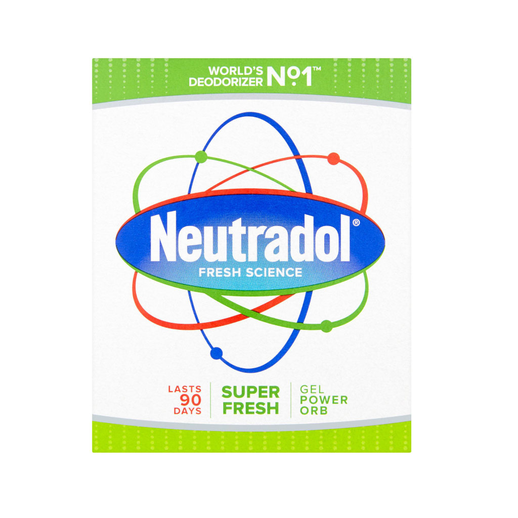 Neutradol Air Deodoriser Gel Super Fresh, 135g for Air Fresheners cleaning supplies from Care Express